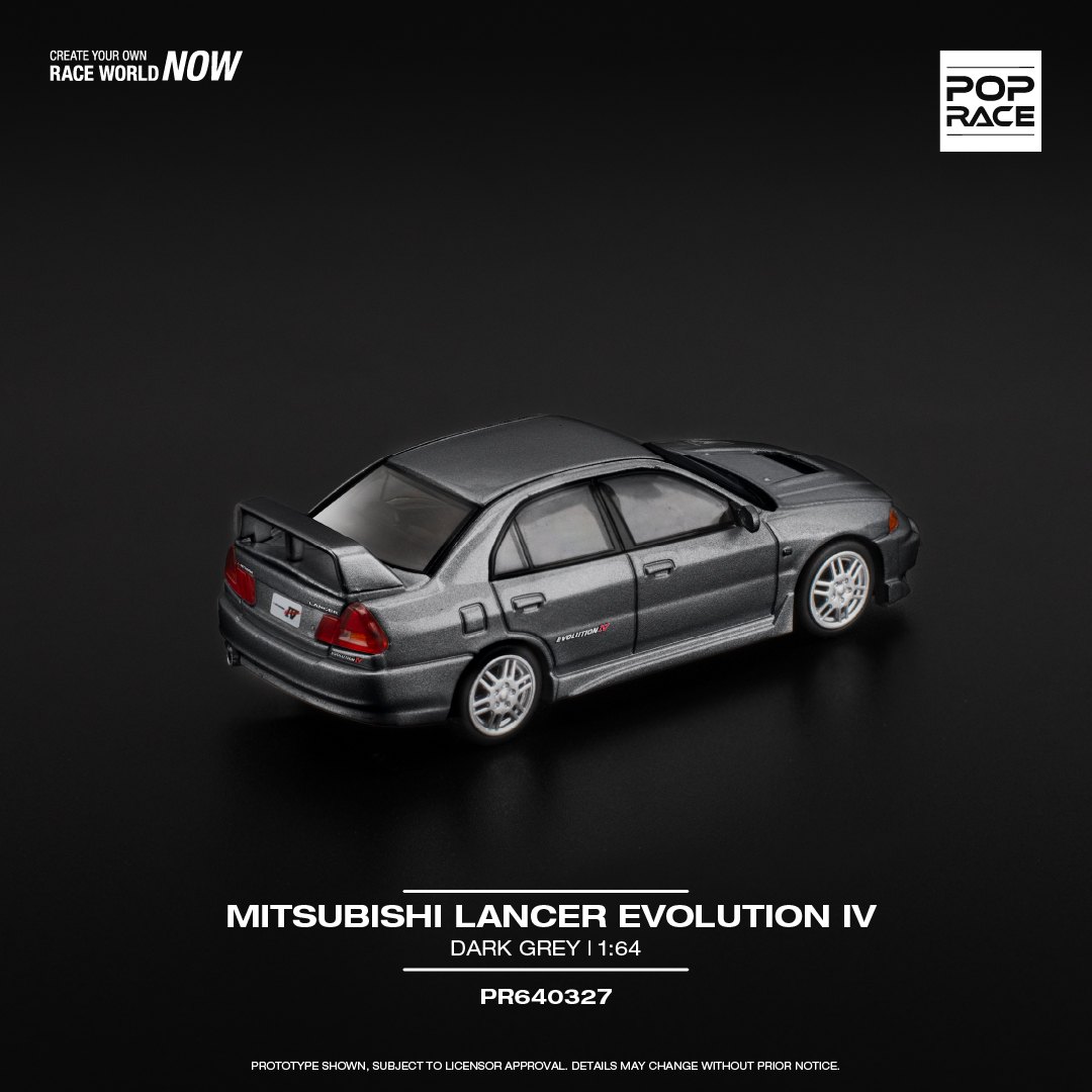 2025 Mitsubishi Lancer Evolution IV Grey: No package: Image 2