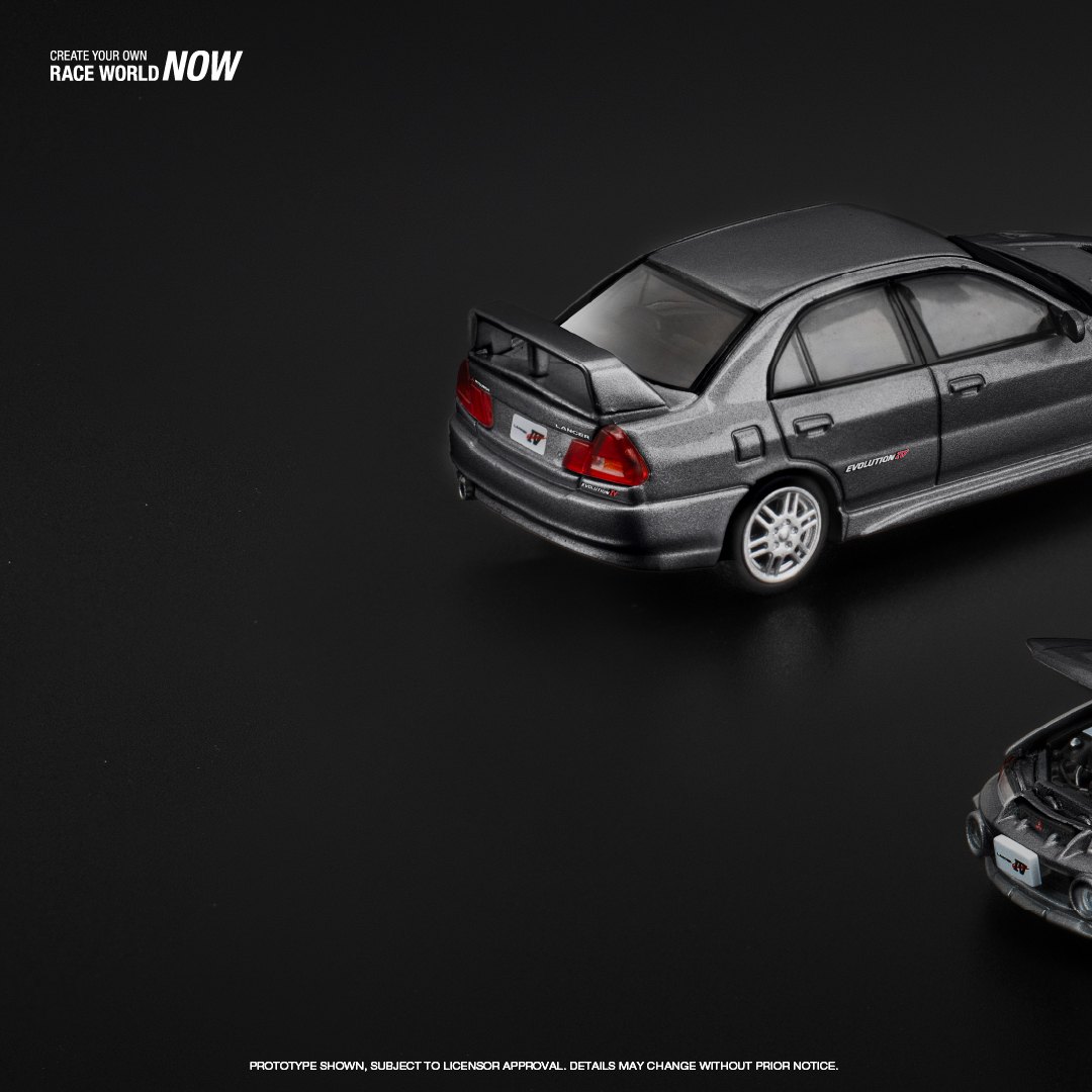 2025 Mitsubishi Lancer Evolution IV Grey: No package: Image 3