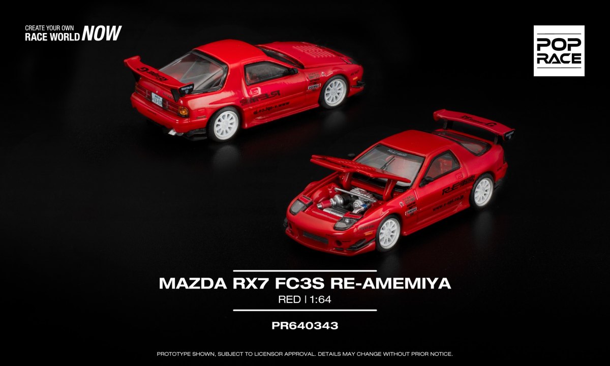 2025 Mazda RX7 FC3S Re-Amemiya Red: No package: Image 3