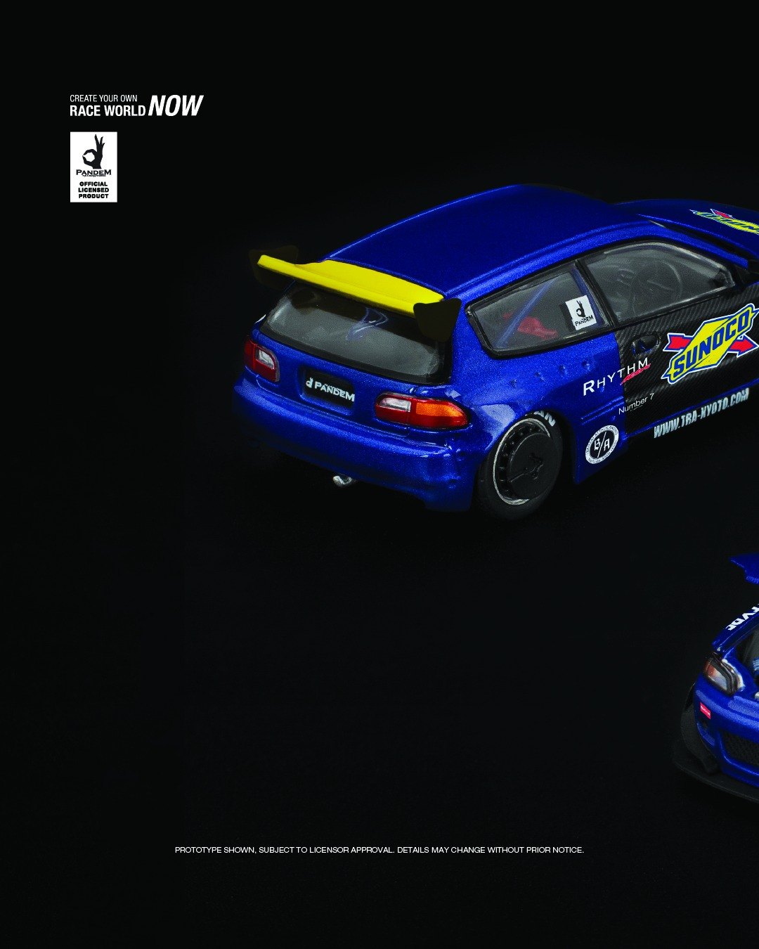 2025 Pandem Civic EG6 Blue: No package: Image 3