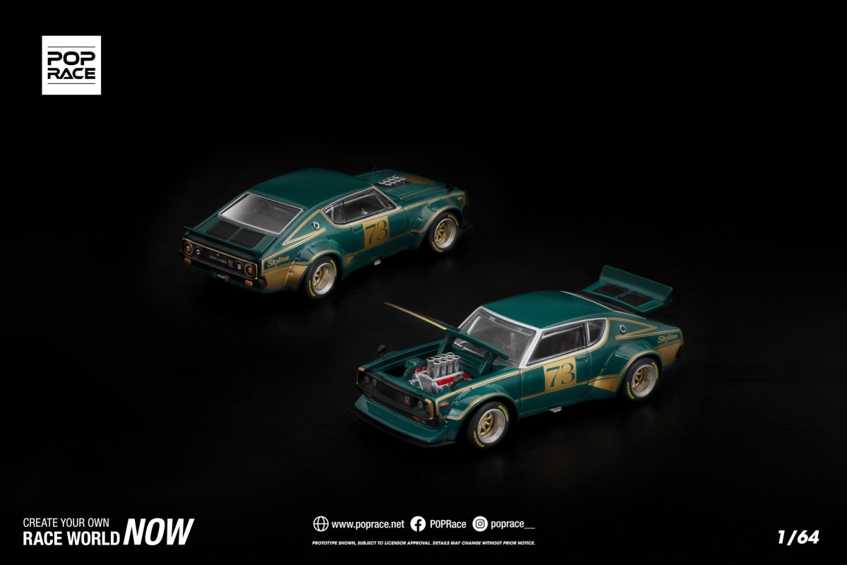2025 KPGC110 KENMERI RACING #73 Green: No package: Image 3