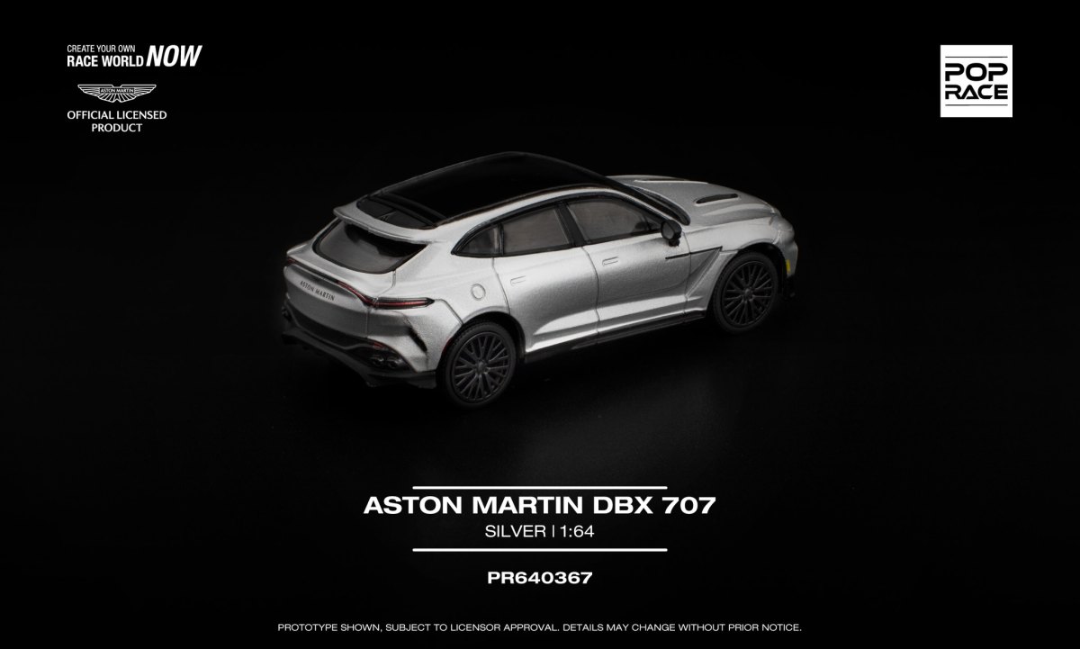 2026 Aston Martin DBX 707 Silver: No package: Image 2