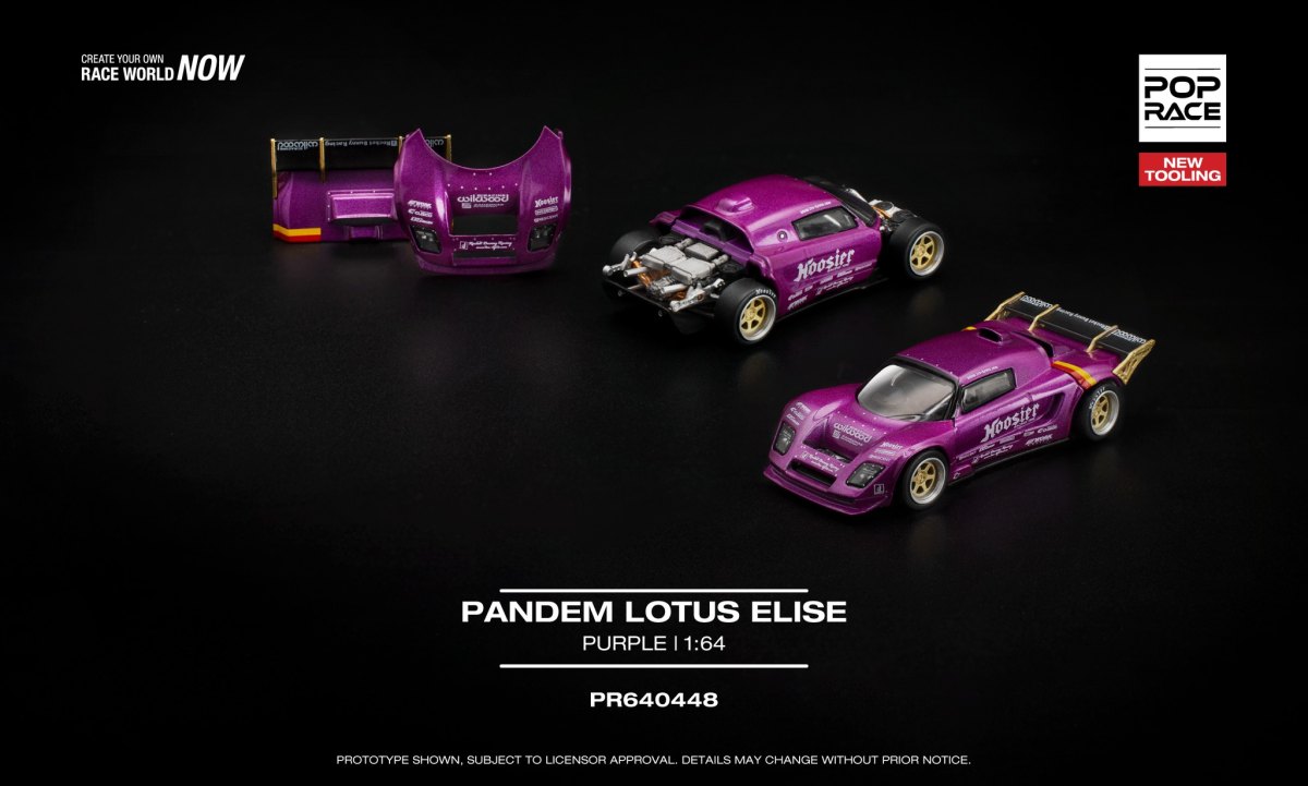 2026 Pandem Lotus Elise Purple: No package: Image 3
