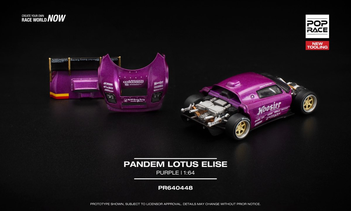 2026 Pandem Lotus Elise Purple: No package: Image 2