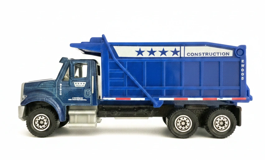 2024 International Workstar 7500 Dumptruck Blue: Image 2