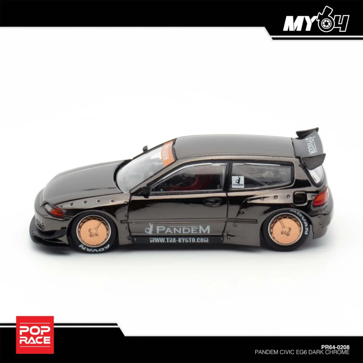 2025 Pandem Civic EG6 Black: Image 2