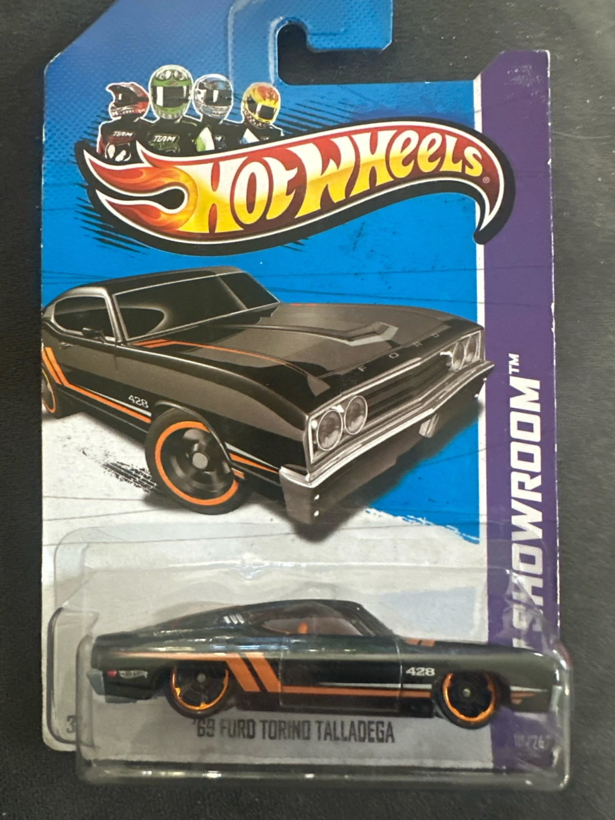 2012 69 Ford Torino Talladega Black: Long (INT): Image 2