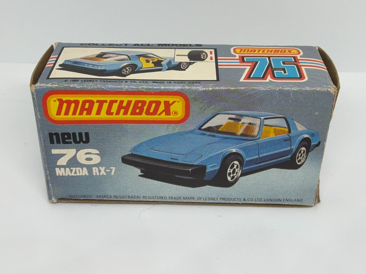 1979 Mazda RX7 White: Box: Image 2