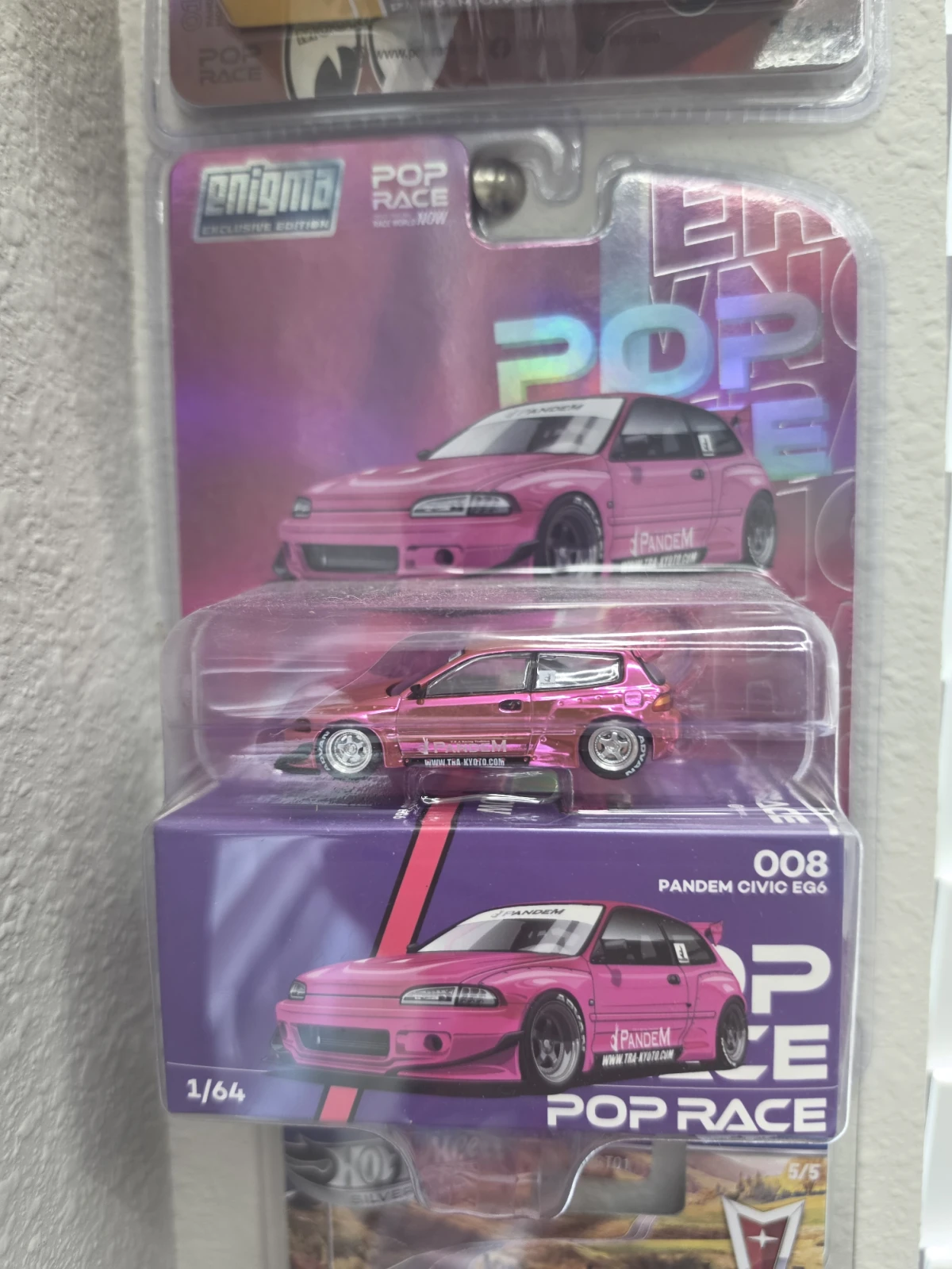 2025 Pandem Civic EG6 Pink: Blister: Image 2