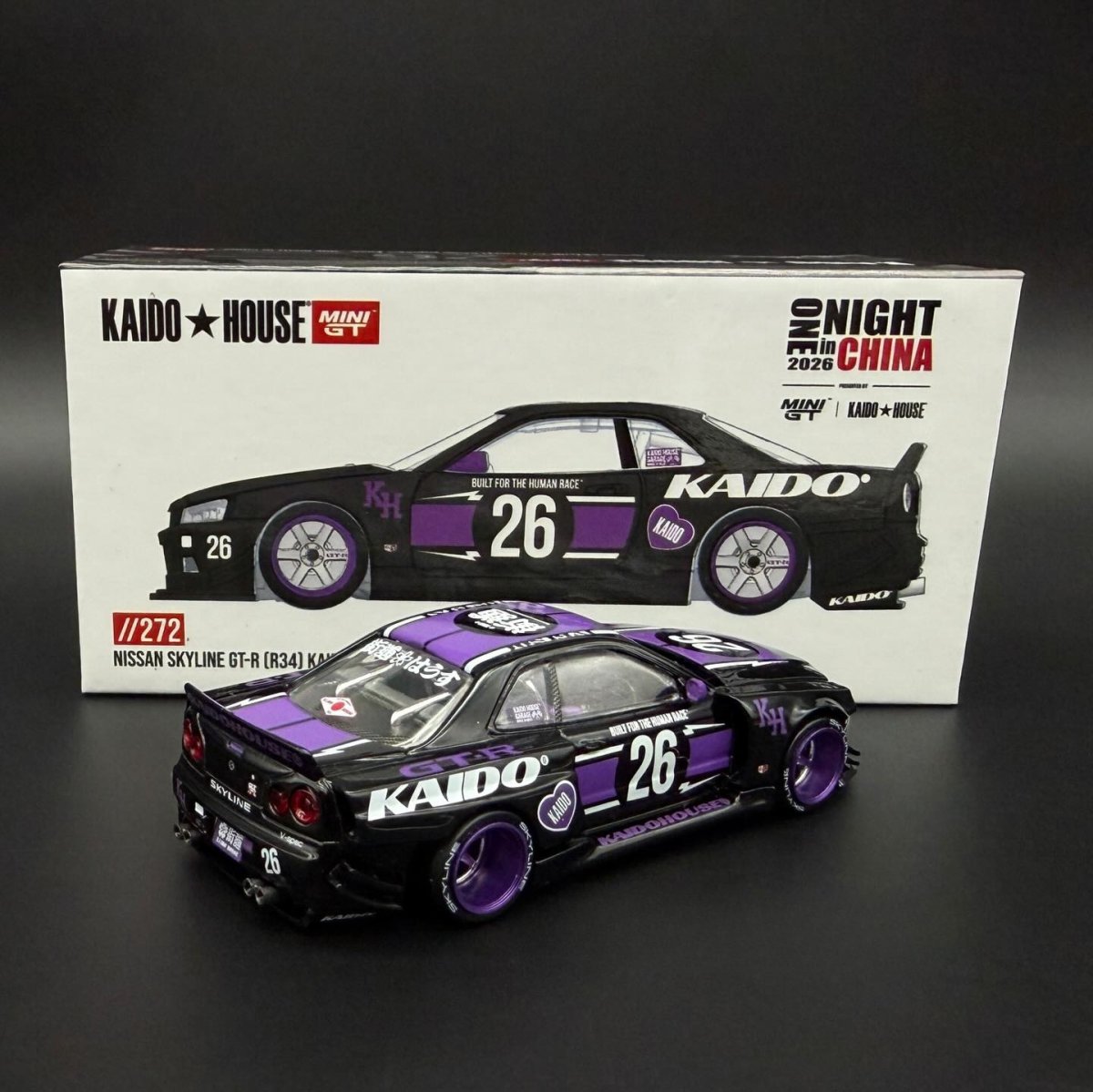 2026 Nissan Skyline GT-R (R34) Kaido Works Black: Box: Image 2