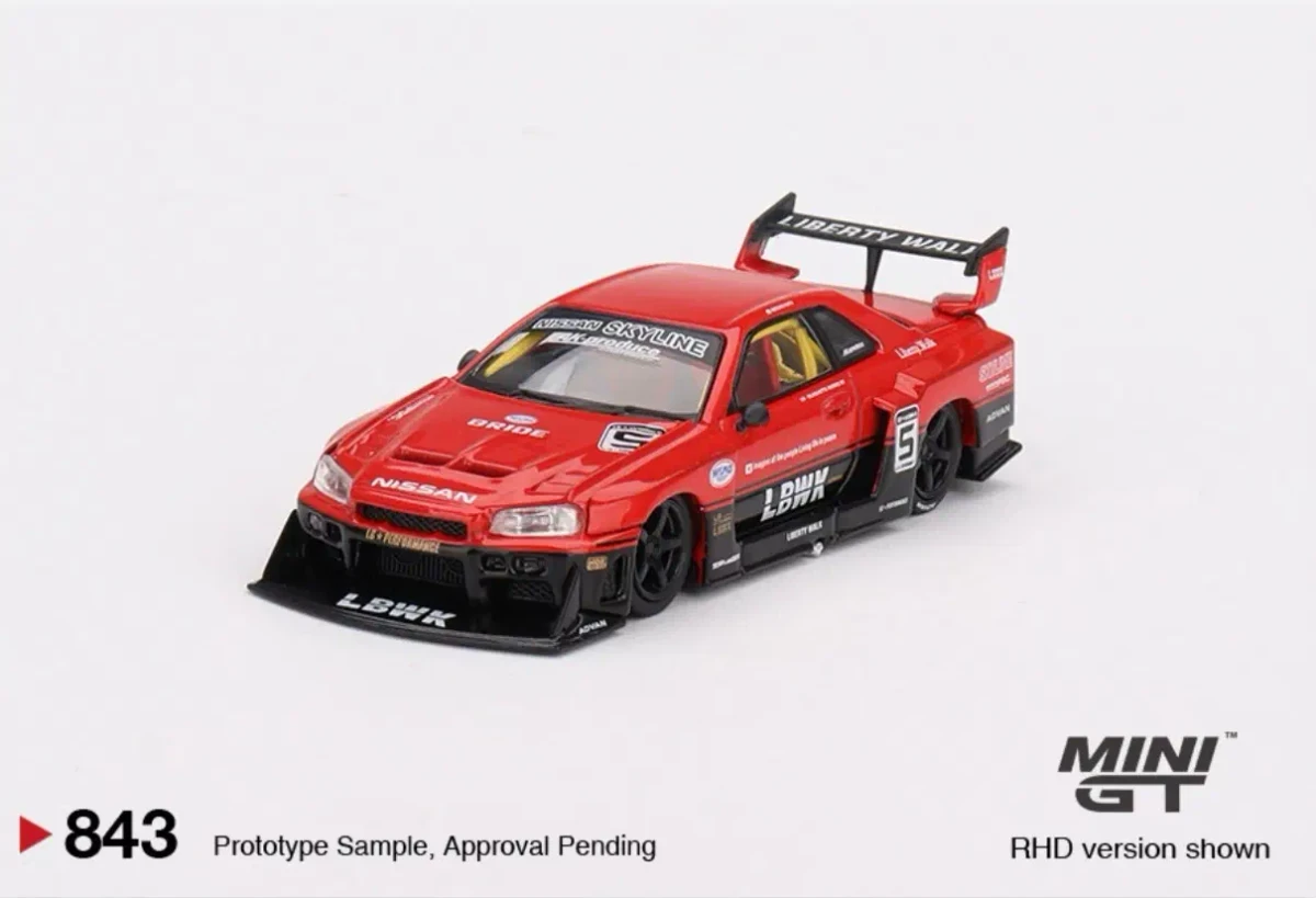 2024 Nissan LB-ER34 Super Silhouette Skyline Red: Box: Image 3