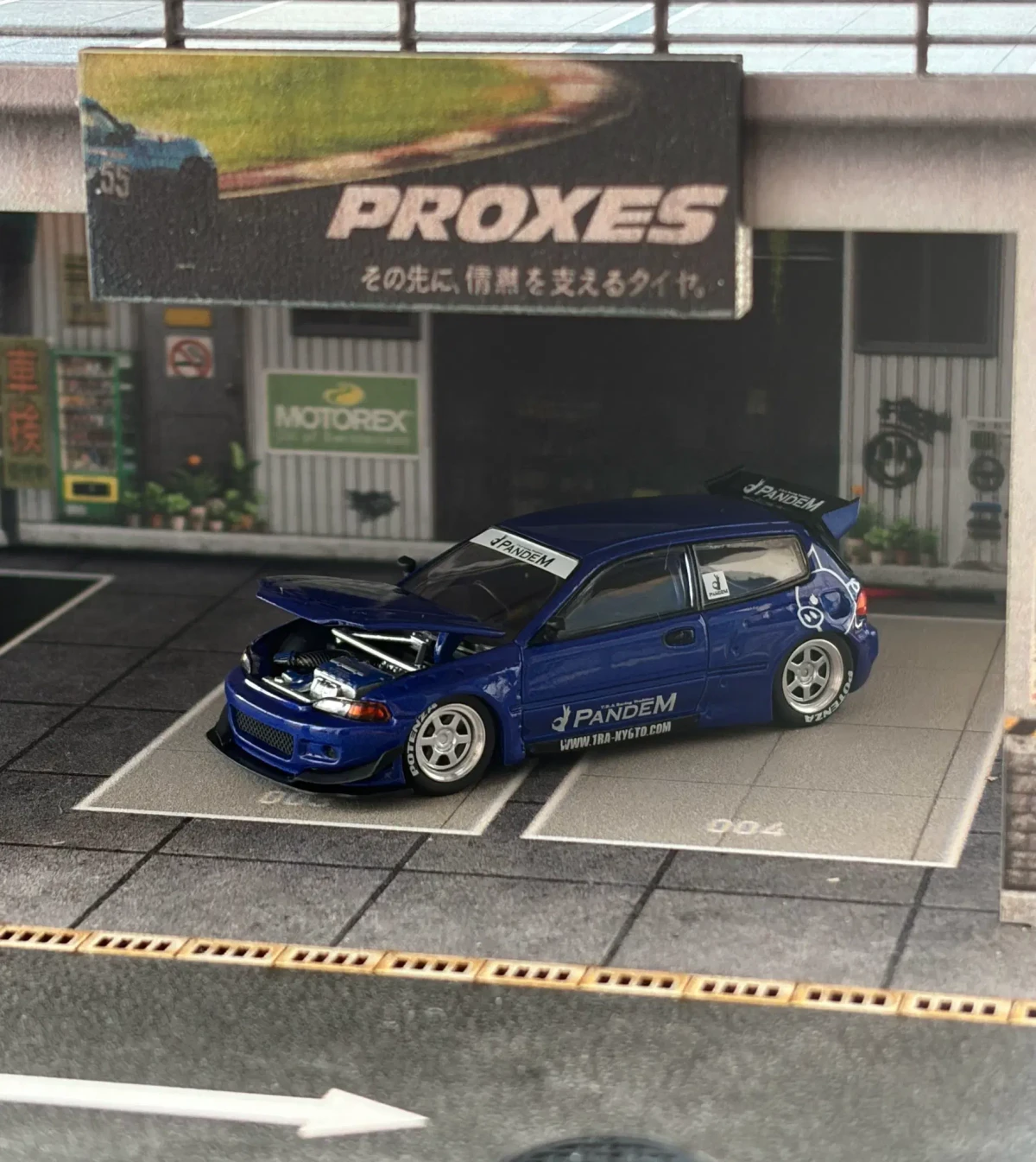 2025 Pandem Civic EG6 Blue: No Package: Image 3