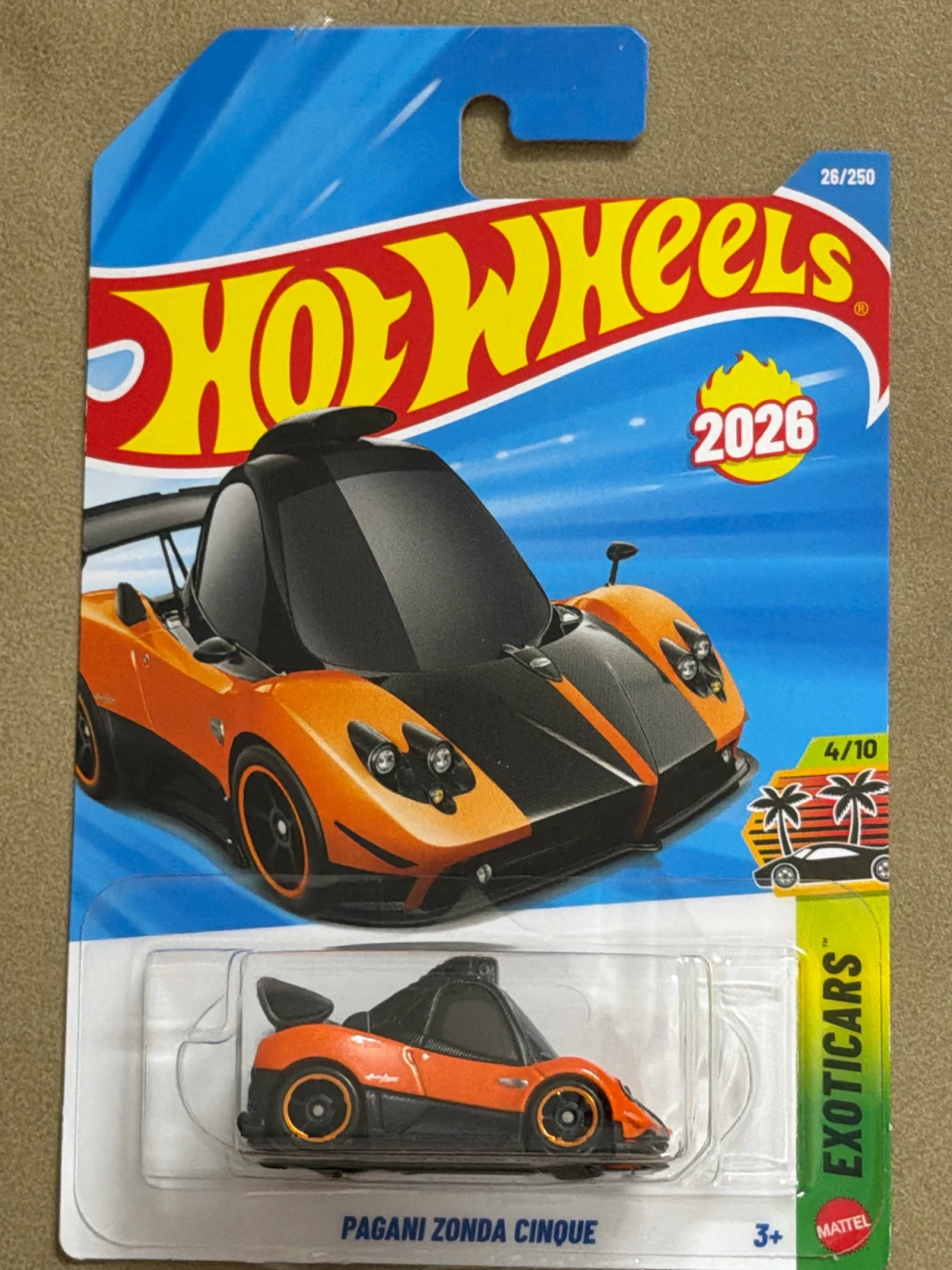 2026 Pagani Zonda Cinque Orange: Long (INT): Image 2