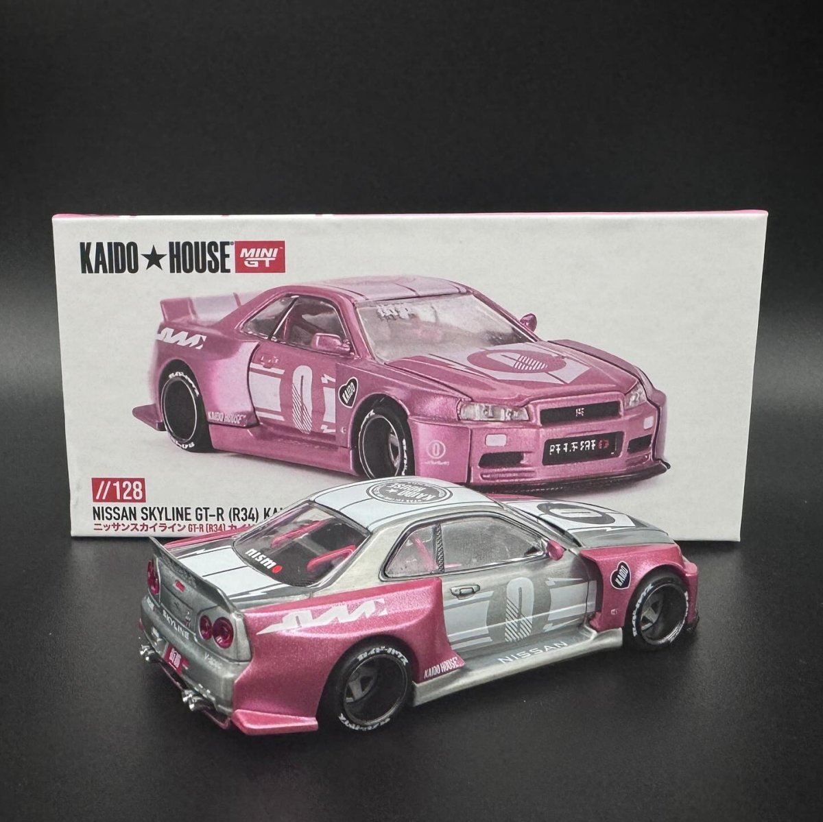 2024 Nissan Skyline GT-R (R34) Kaido Racing Factory V1 ZAMAC: Box: Image 2