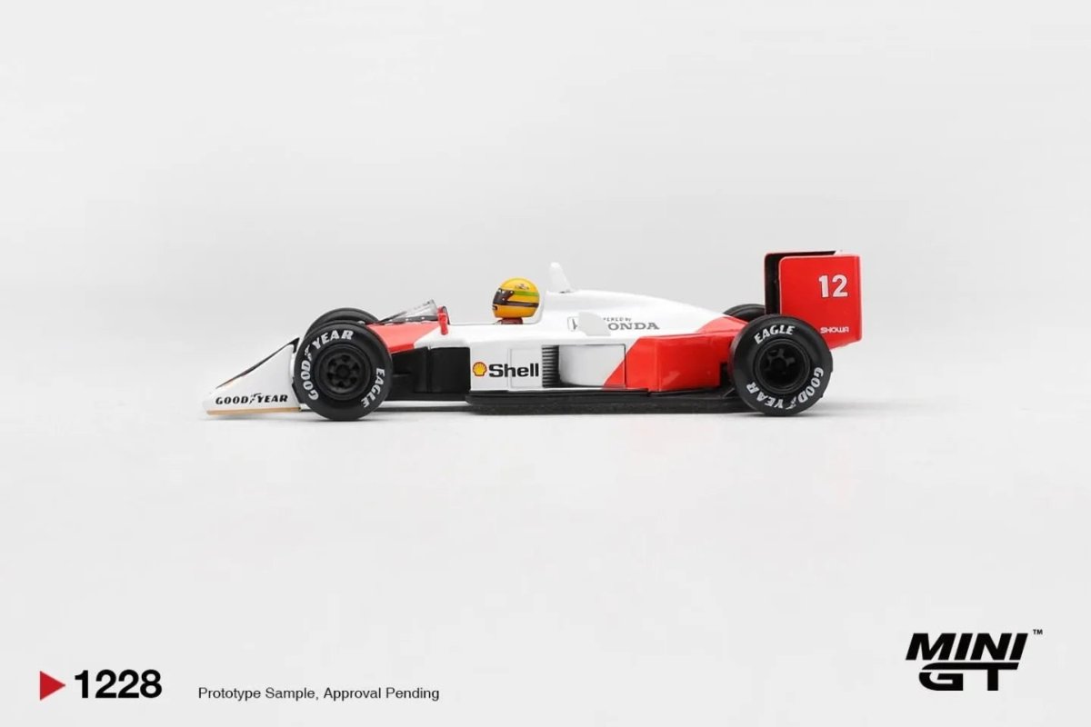 2026 McLaren MP4/4 #12 Ayrton Senna 1988 Canadian Grand Prix Winner White: Image 3