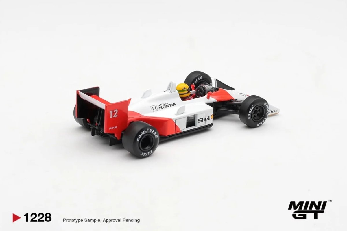 2026 McLaren MP4/4 #12 Ayrton Senna 1988 Canadian Grand Prix Winner White: Image 2