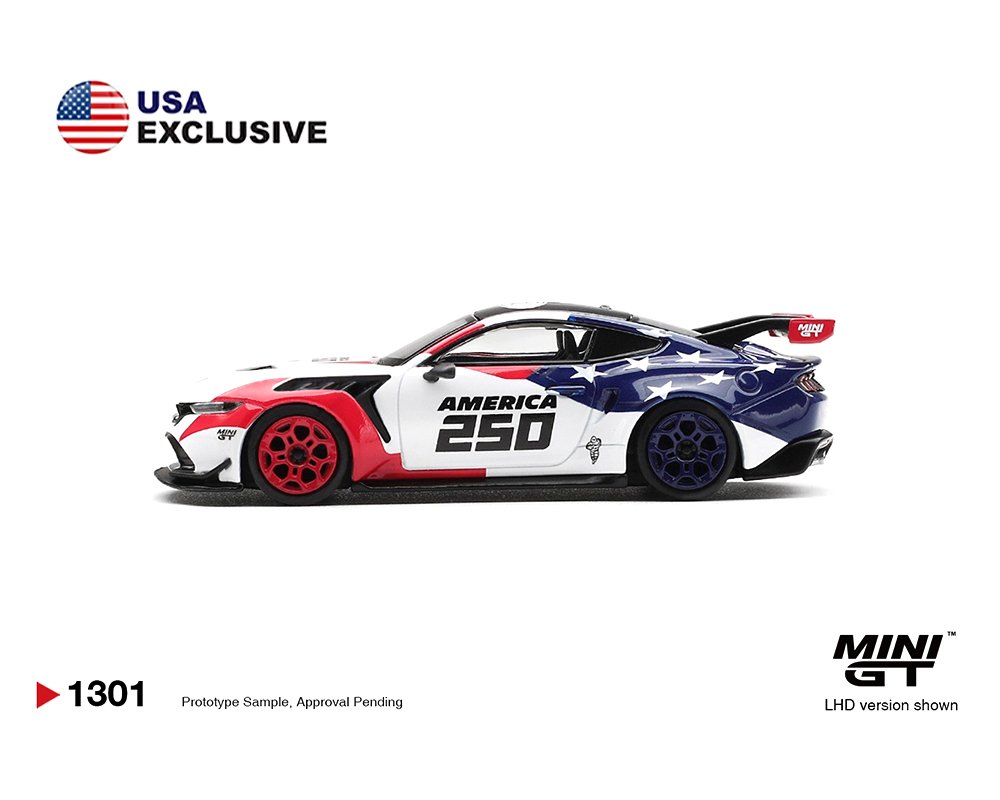 2026 Ford Mustang GTD America 250 USA Exclusive White: Image 2