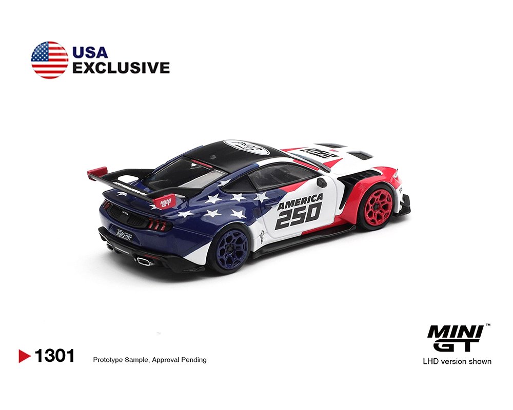 2026 Ford Mustang GTD America 250 USA Exclusive White: Image 3