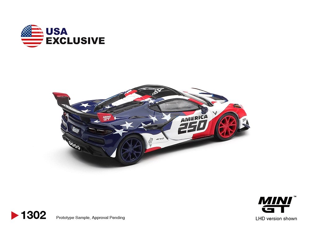 2026 Chevrolet Corvette ZR1 America 250 USA Exclusive White: Image 3