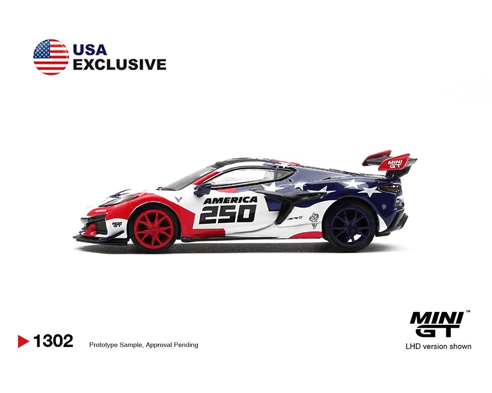 2026 Chevrolet Corvette ZR1 America 250 USA Exclusive White: Image 2