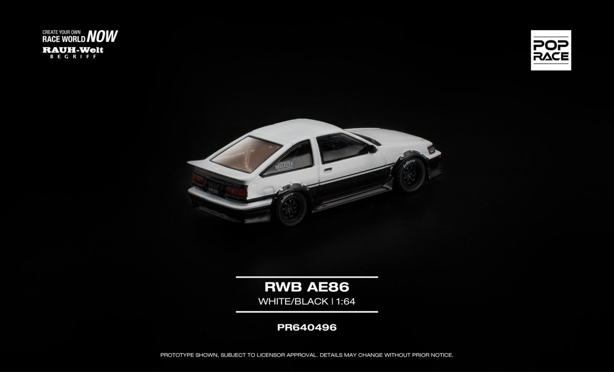2026 RWB AE86 White: Image 2