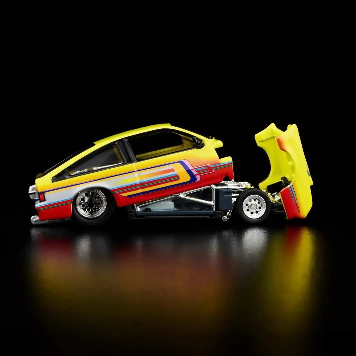 2026 1985 Pontiac J-2000 ProStreet Yellow: Image 10