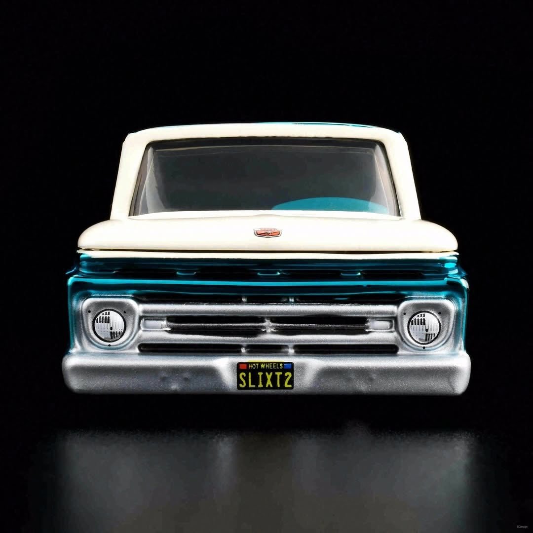 2026 1962 Ford F100 Teal: Image 3