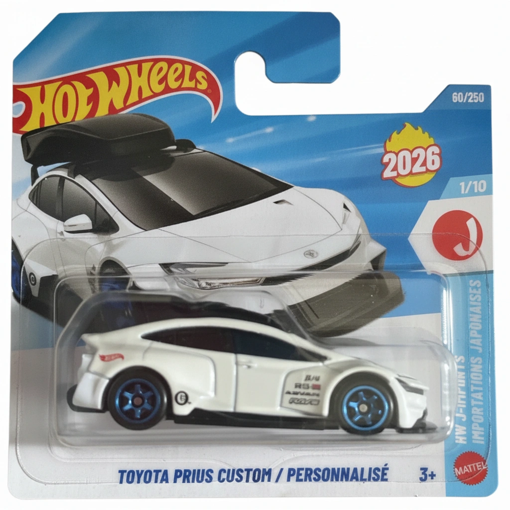 2026 Toyota Prius Custom White: Short: Image 3