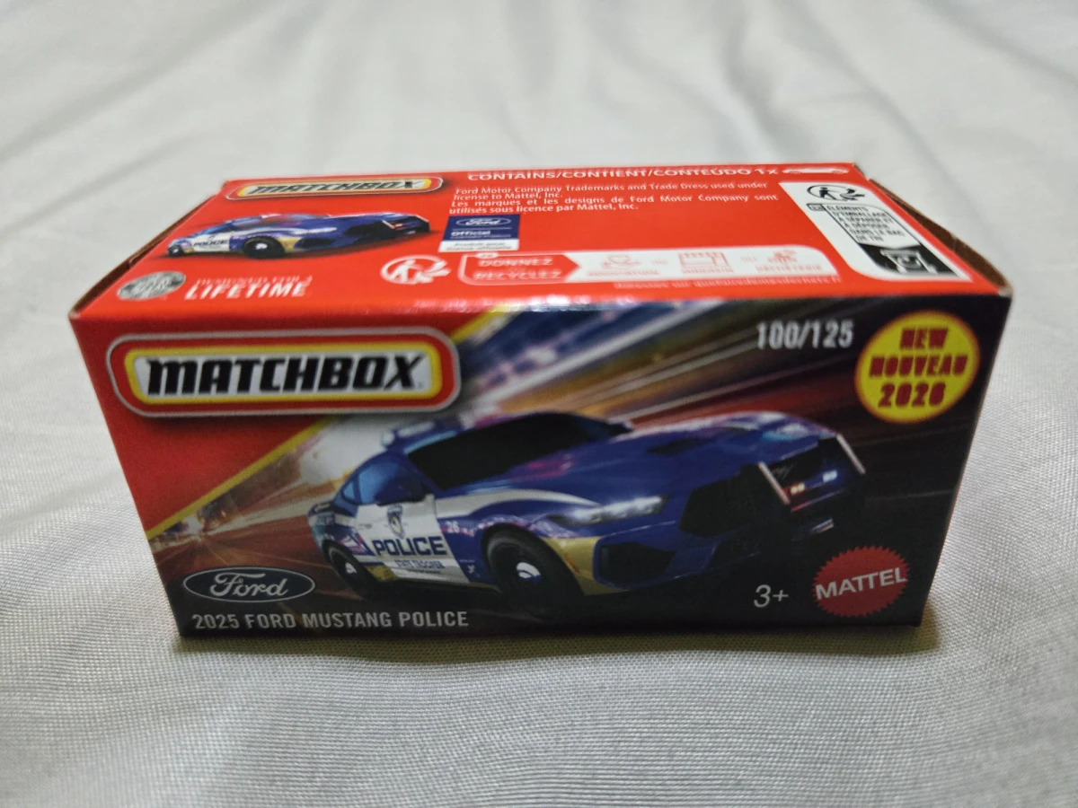2026 2025 Ford Mustang Police Blue: Box: Image 4