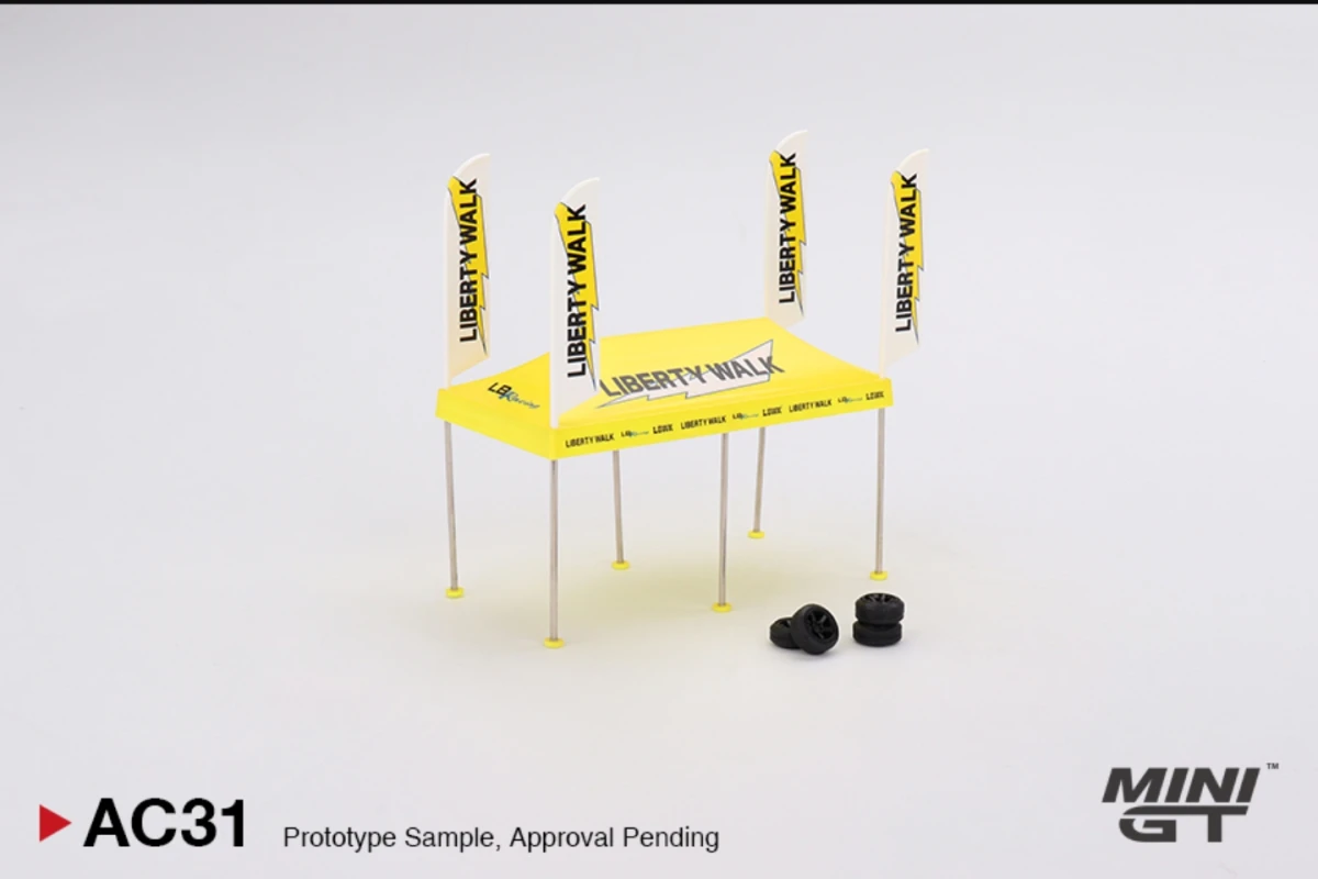 2024 Paddock Service Tent Set Yellow: No Package: Image 3