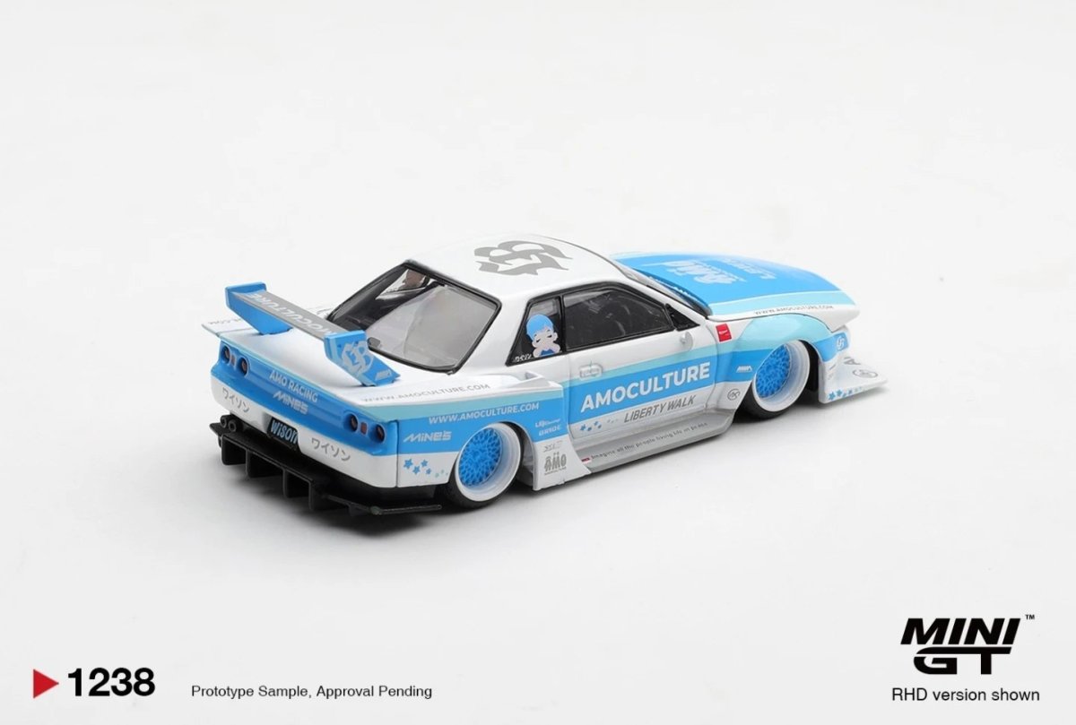 2026 Nissan Skyline GT-R (R32) LBWK Kaido Works Amoculture White: Image 3