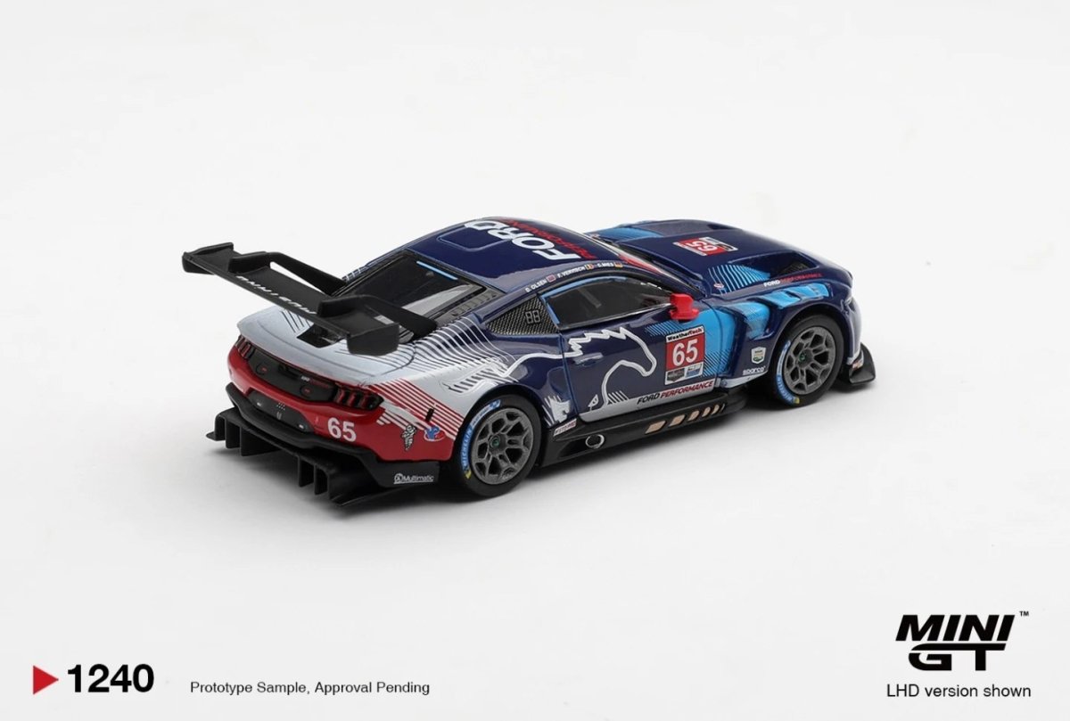 2026 Ford Mustang GT3 Multimatic Motorsports Blue: Image 3
