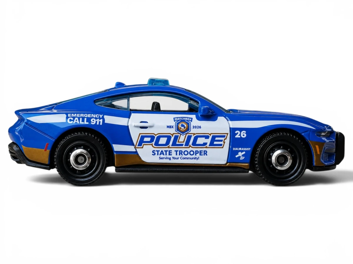 2026 2025 Ford Mustang Police Blue: No Package: Image 5
