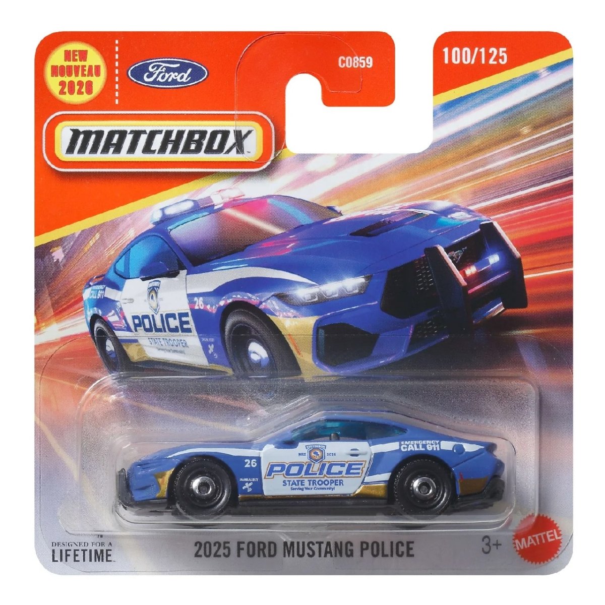 2026 2025 Ford Mustang Police Blue: Short Card: Image 2