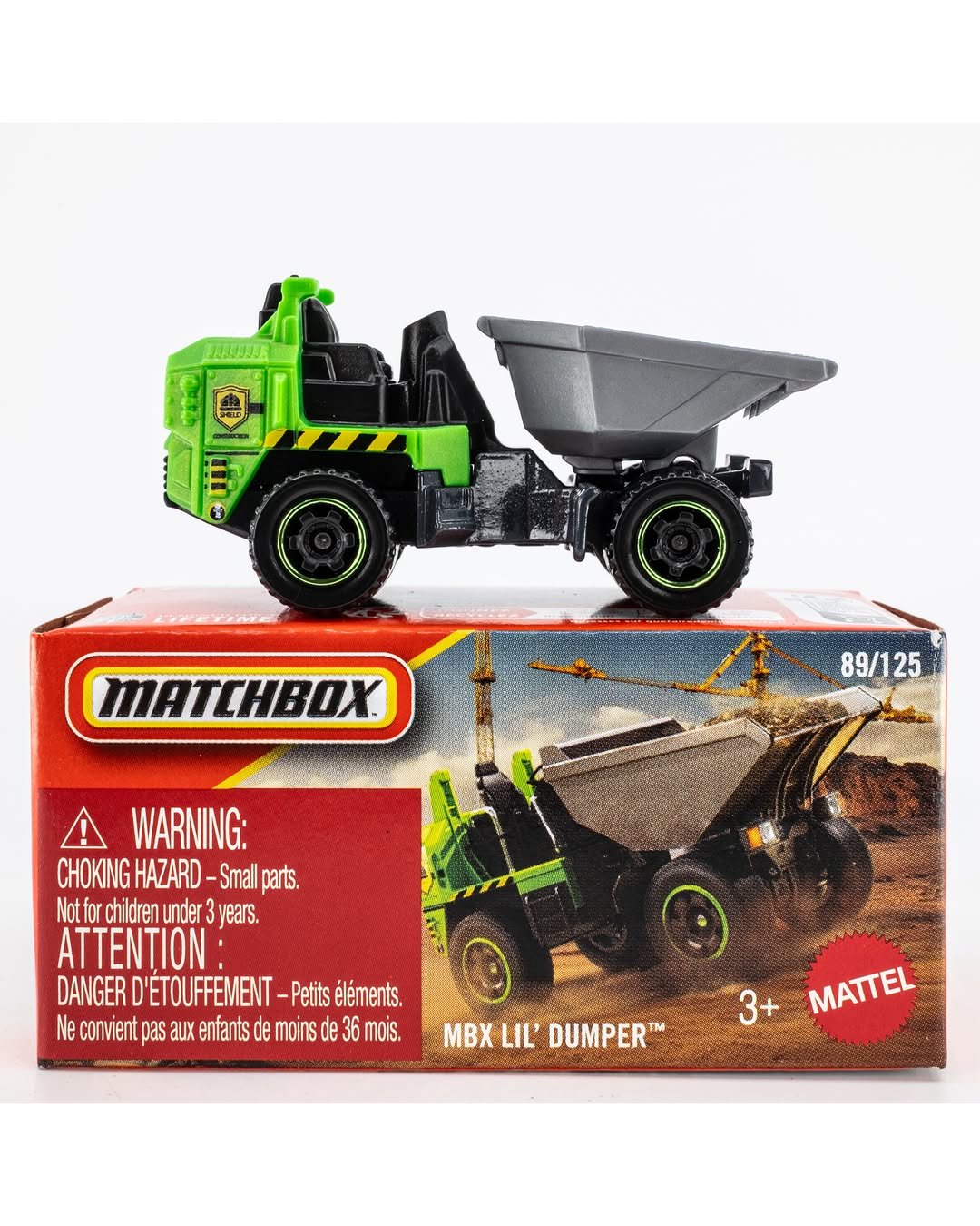 2026 MBX Lil' Dumper Green: Box: Image 3