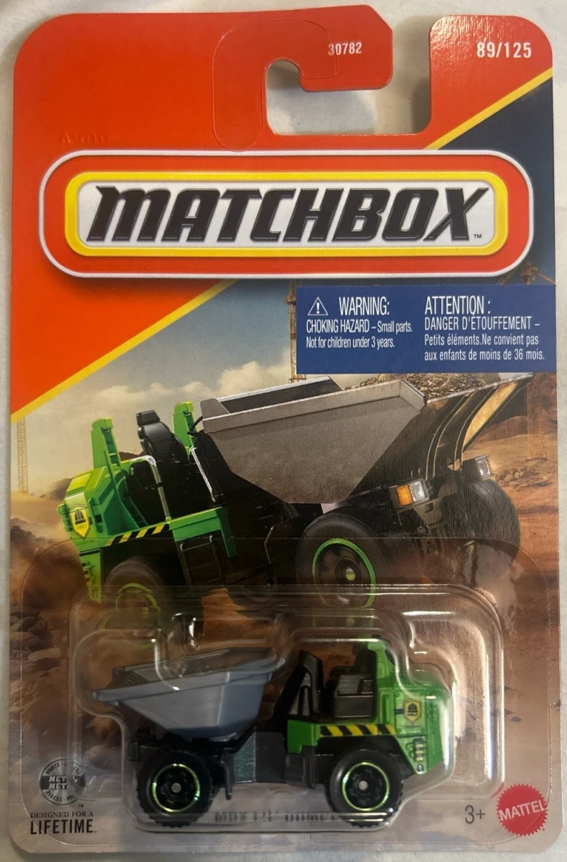 2026 MBX Lil' Dumper Green: Long Card: Image 2