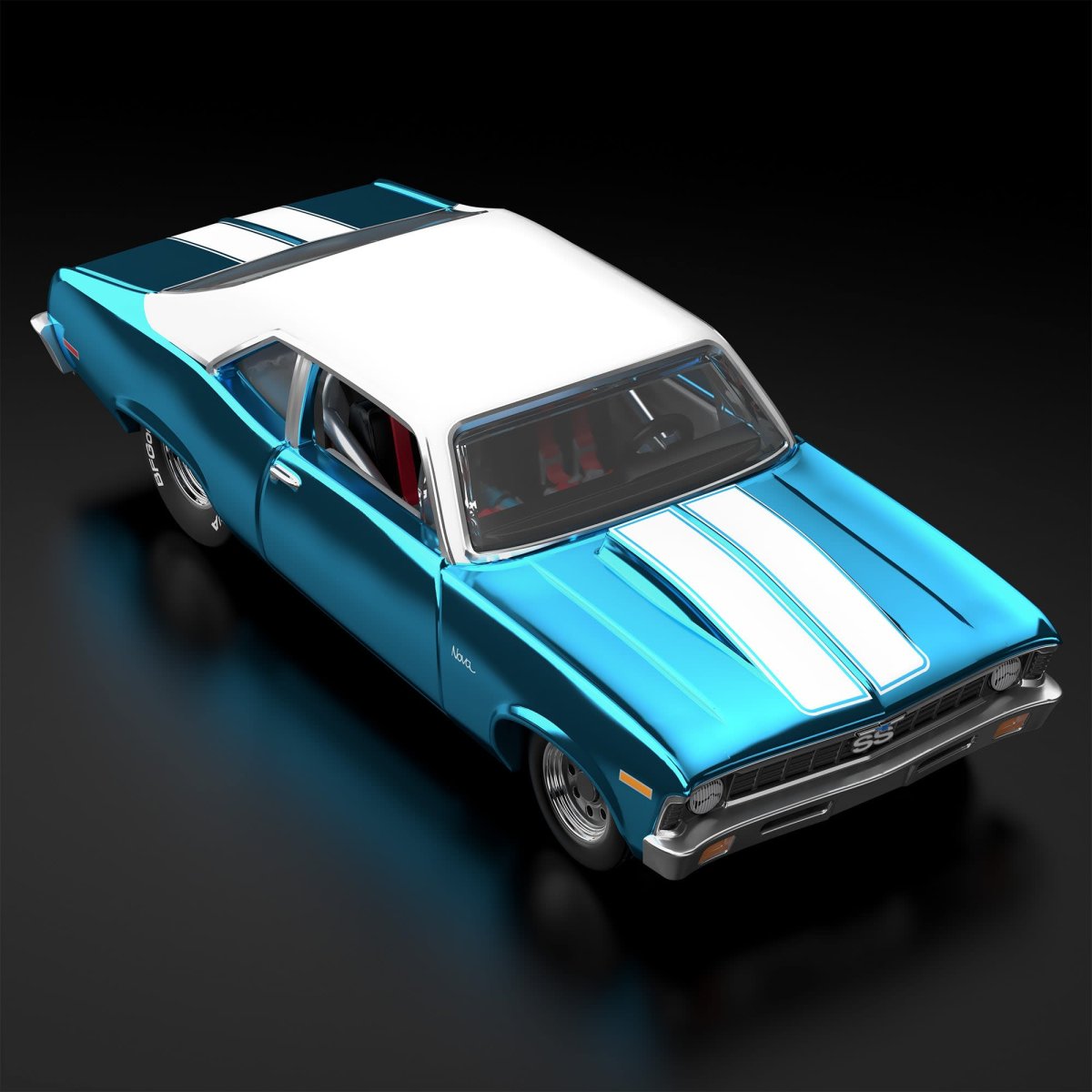 2026 1972 Chevy Nova SS Blue: Image 7