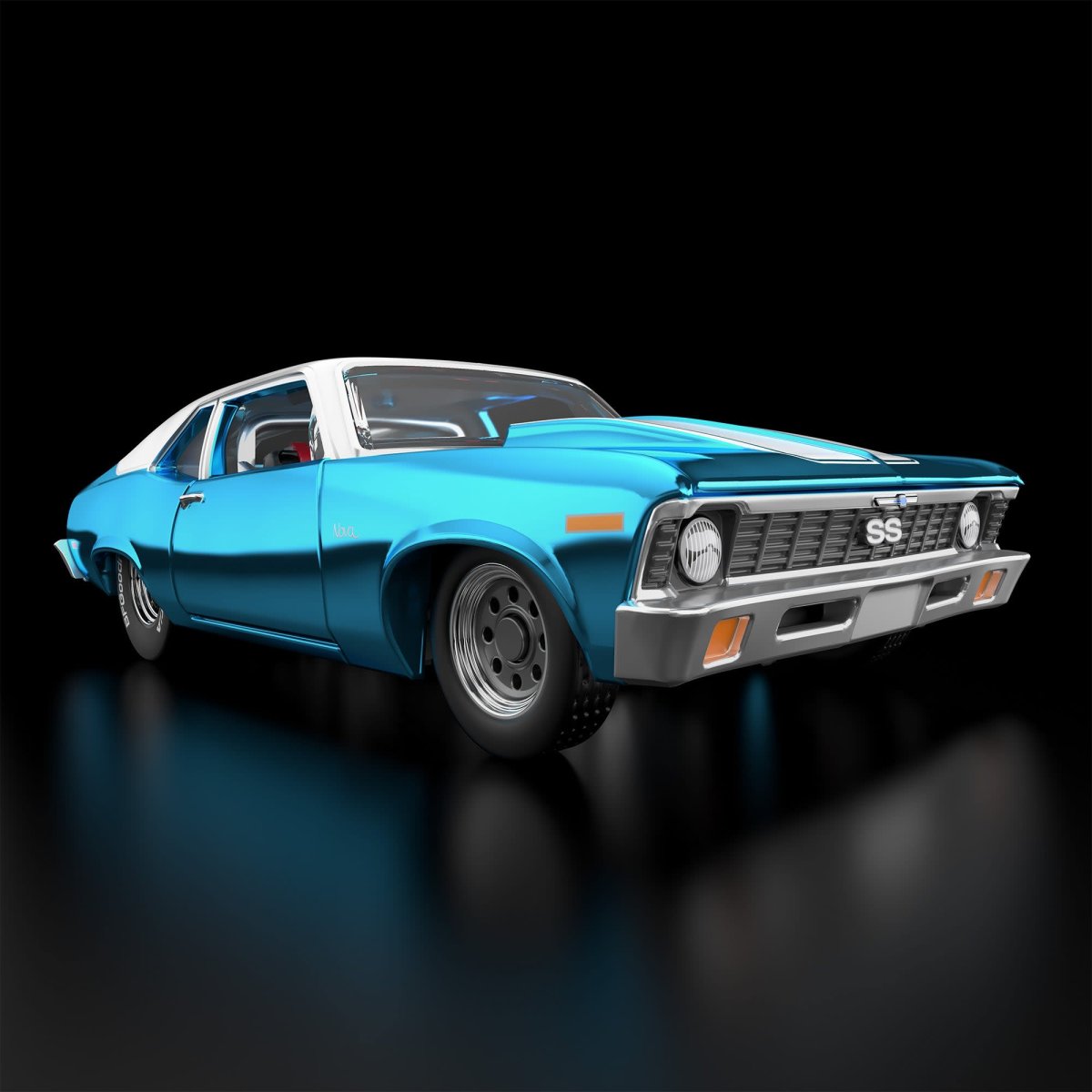 2026 1972 Chevy Nova SS Blue: Image 12
