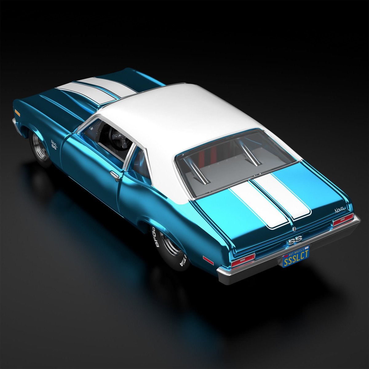 2026 1972 Chevy Nova SS Blue: Image 6
