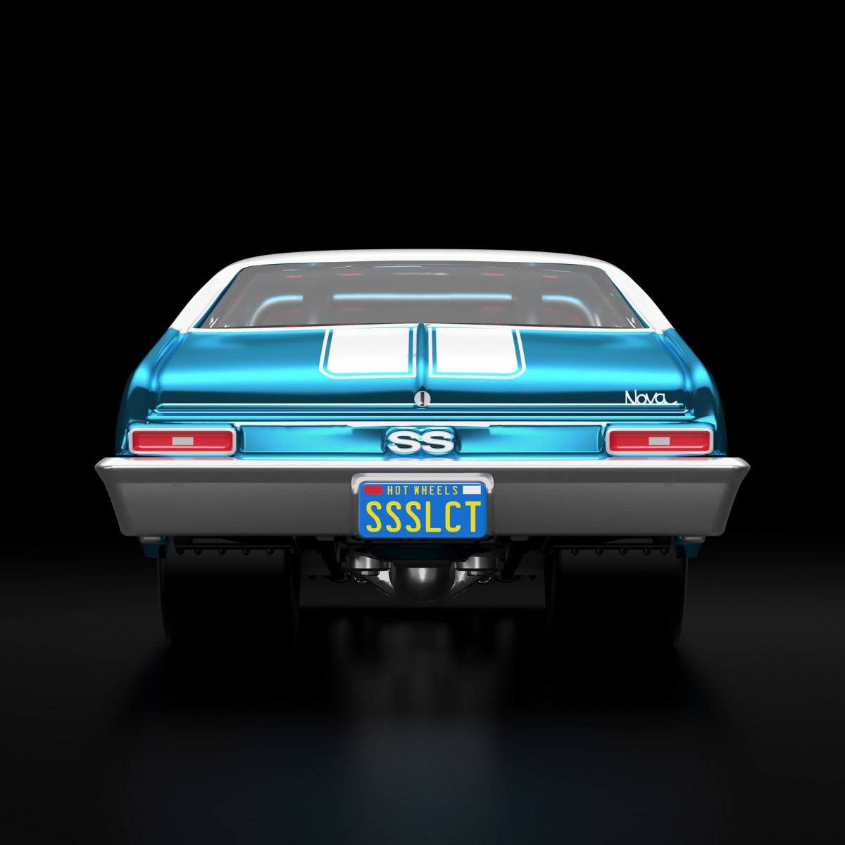2026 1972 Chevy Nova SS Blue: Image 9