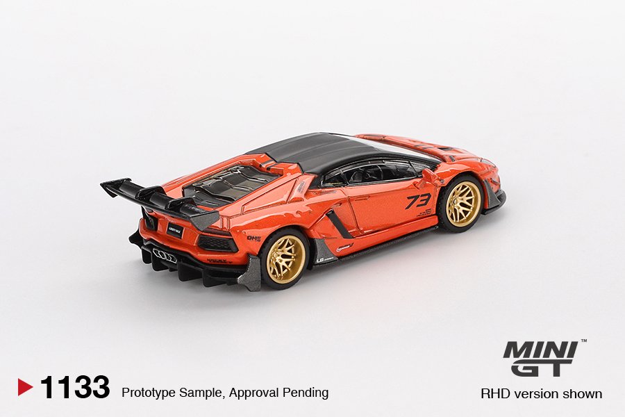 2025 LB★WORKS Lamborghini Aventador Limited Edition Orange: Image 4