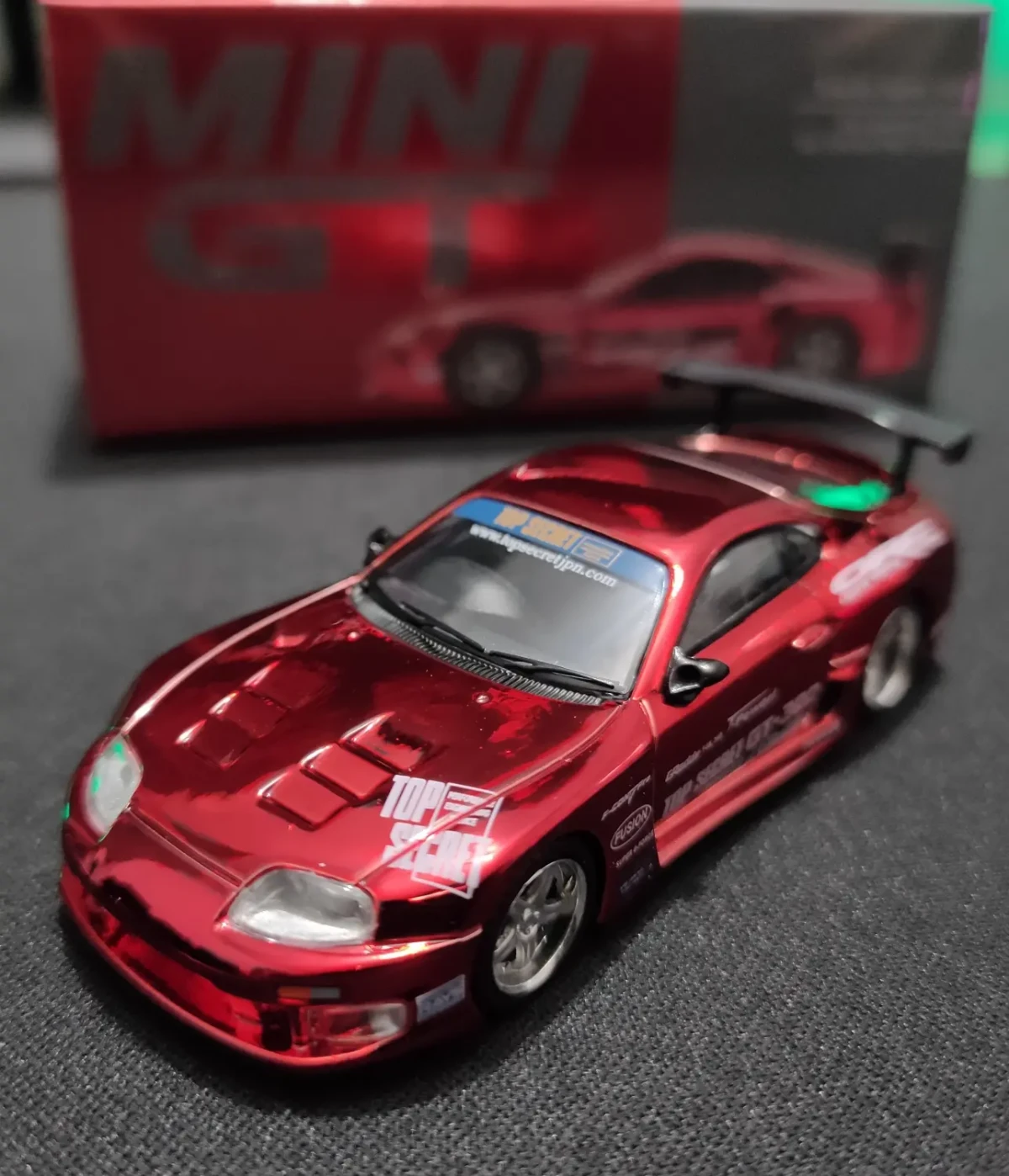 2026 Toyota Supra (A80) Top Secret GT-300 Top Secret Red Chrome Red: No Package: Image 6
