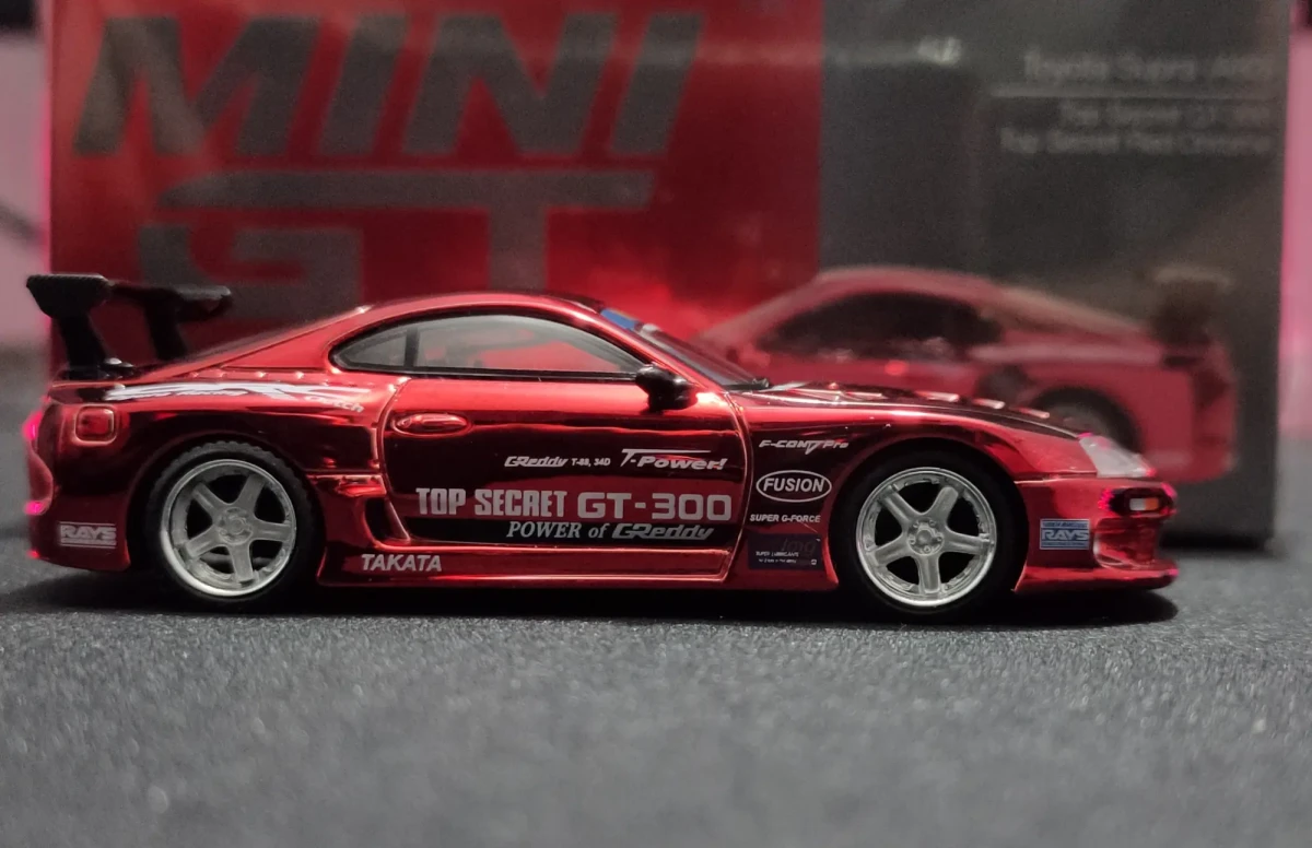 2026 Toyota Supra (A80) Top Secret GT-300 Top Secret Red Chrome Red: No Package: Image 5