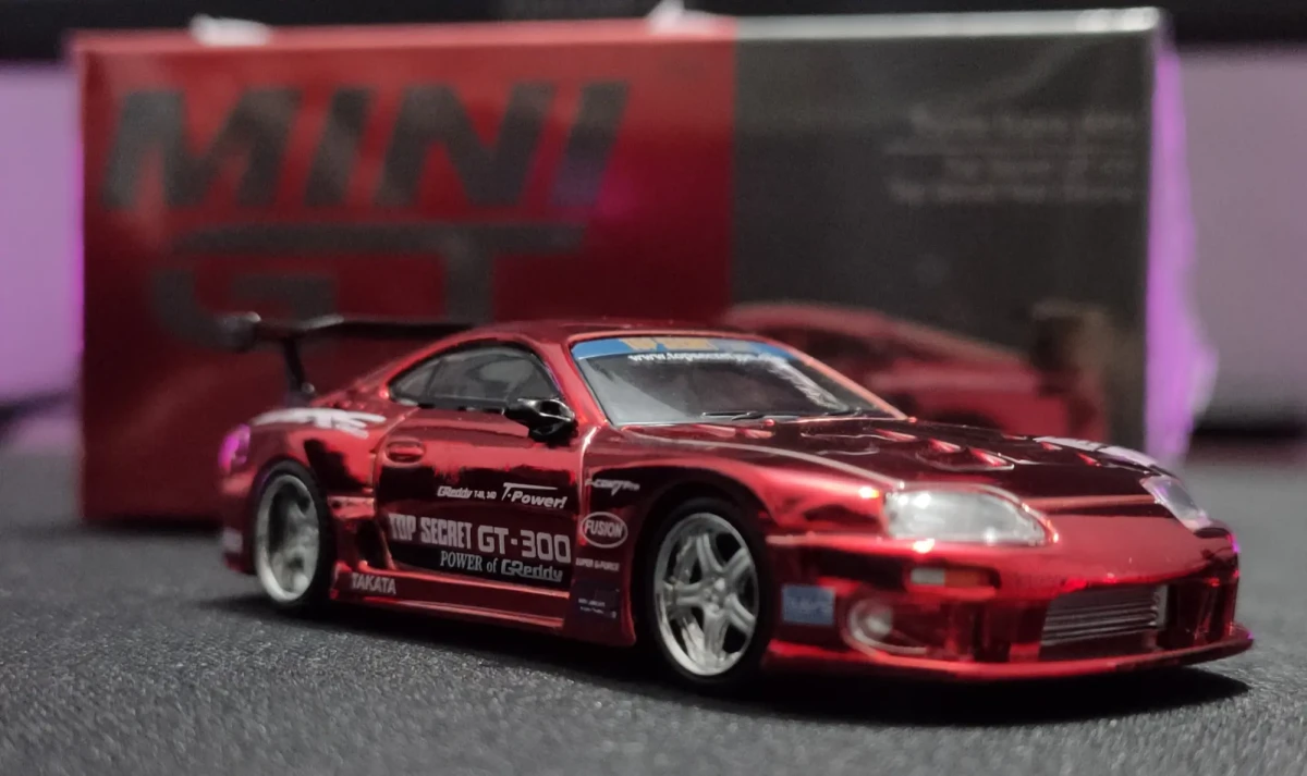 2026 Toyota Supra (A80) Top Secret GT-300 Top Secret Red Chrome Red: No Package: Image 9