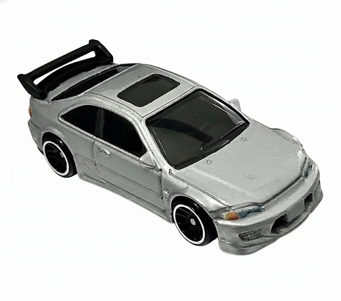 2026 1993 Honda Civic Coupé EX EJ1 Silver: No Package: Image 2