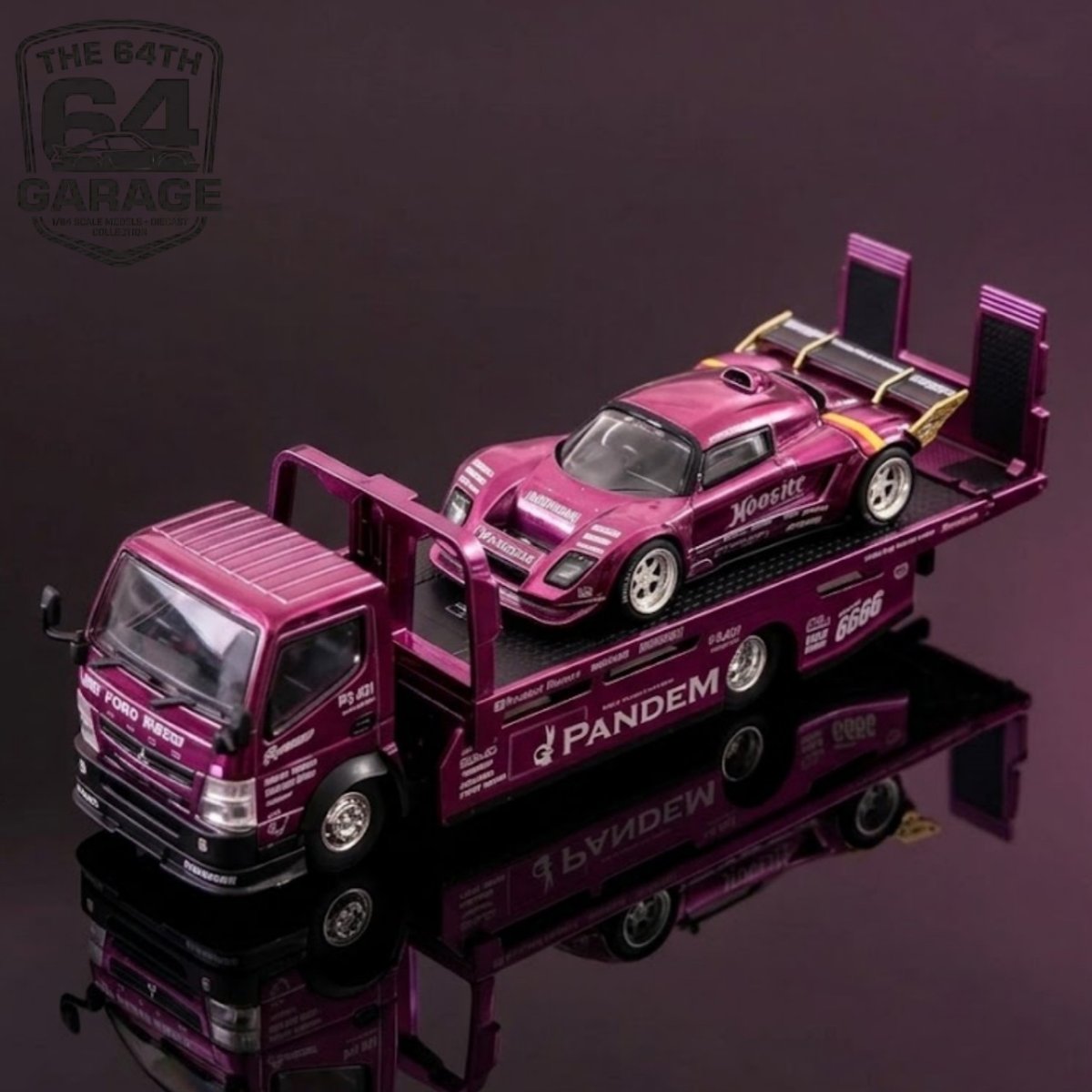 2026 Pandem Lotus Elise & Pandem Fuso-300 Purple: Image 2