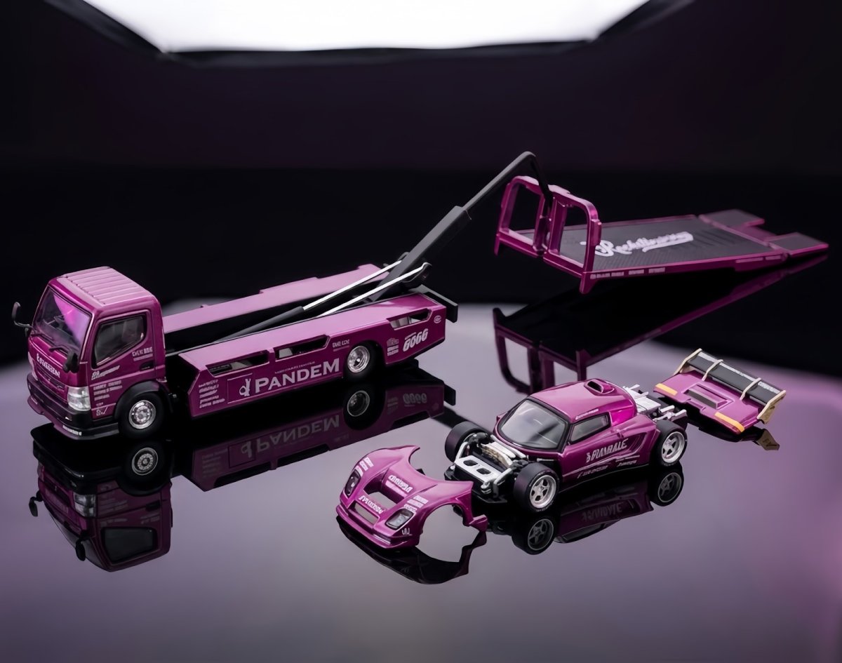 2026 Pandem Lotus Elise & Pandem Fuso-300 Purple: Image 3