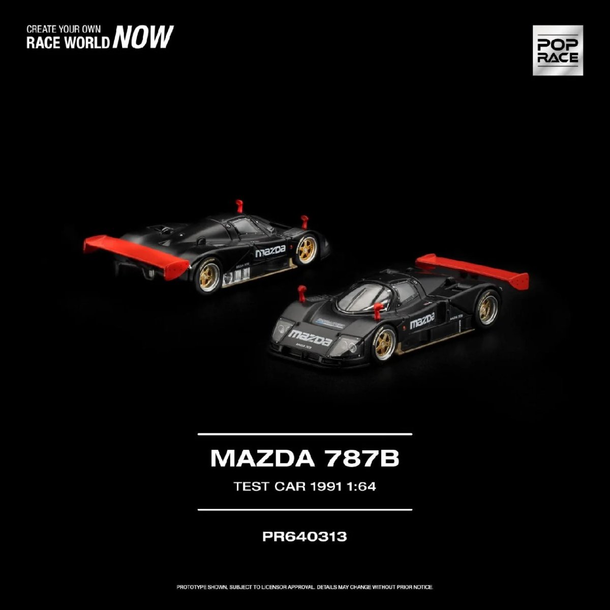 2026 Mazda 787B 1991 Test Car Black: Image 4