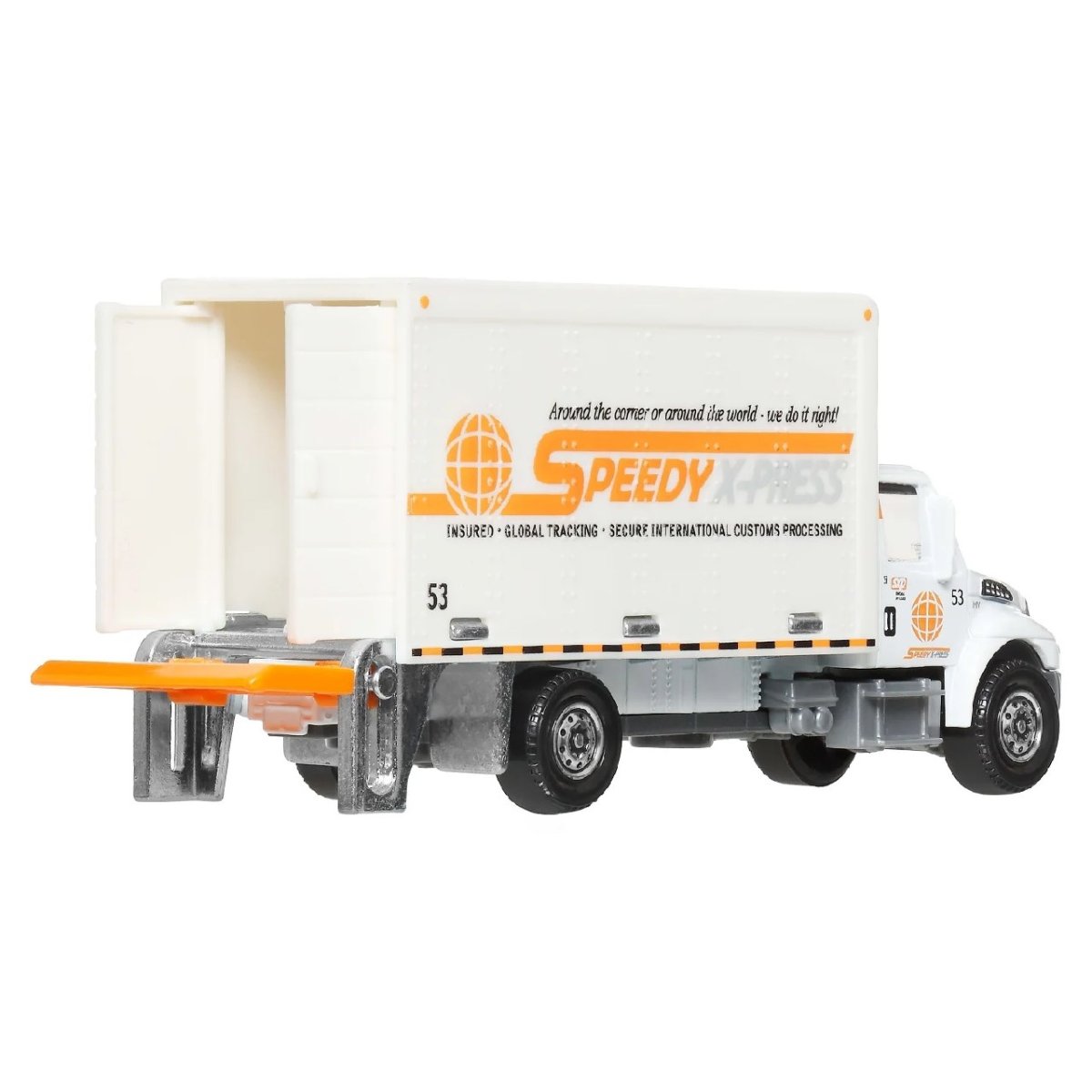 2026 International MV Box Truck White: Image 3