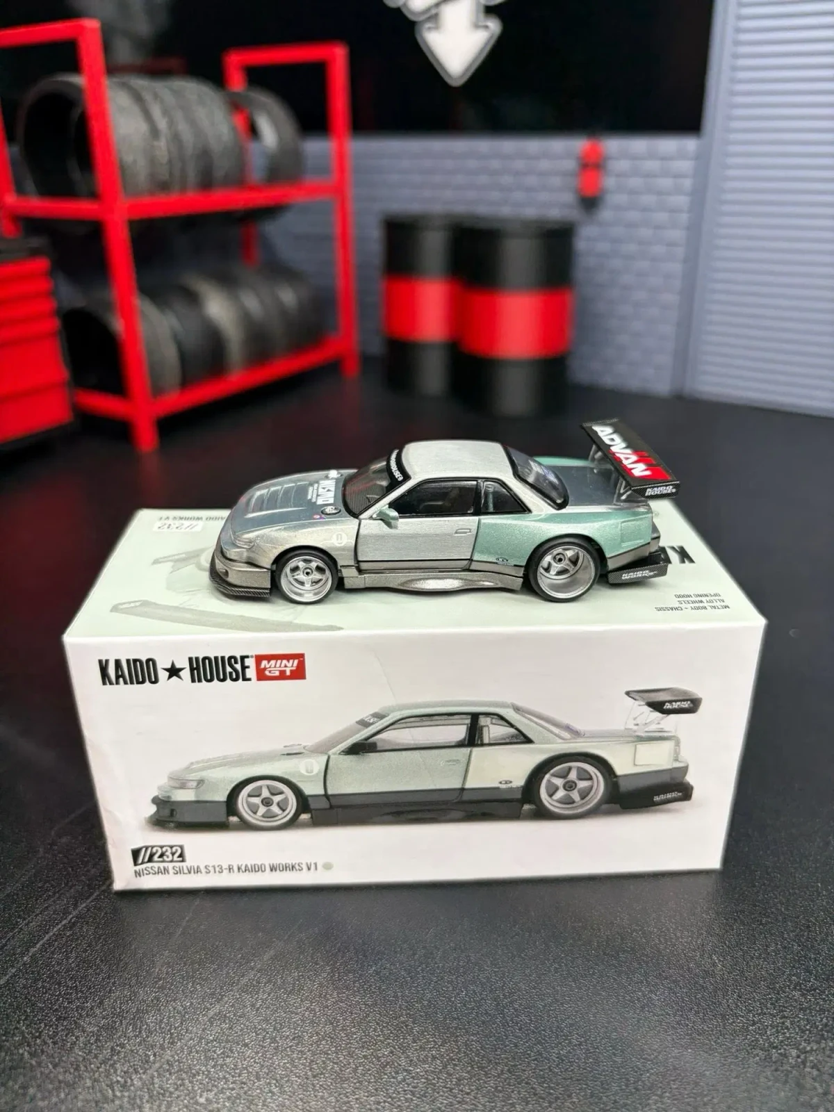 2026 Nissan Silvia S13-R Kaido Works V1 ZAMAC: No Package: Image 5